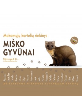 Miško gyvūnai - Mokomosios...