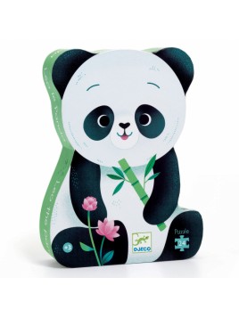 Siluetų dėlionė - Panda (24...
