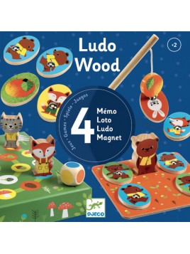 4 žaidimai - Ludo miškas