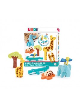 LUDI 3D dėlionė, Safari