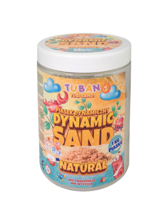 Dinaminis smėlis - Natūralios spalvos - 1 kg