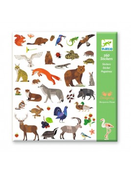 160 lipdukų - Fauna