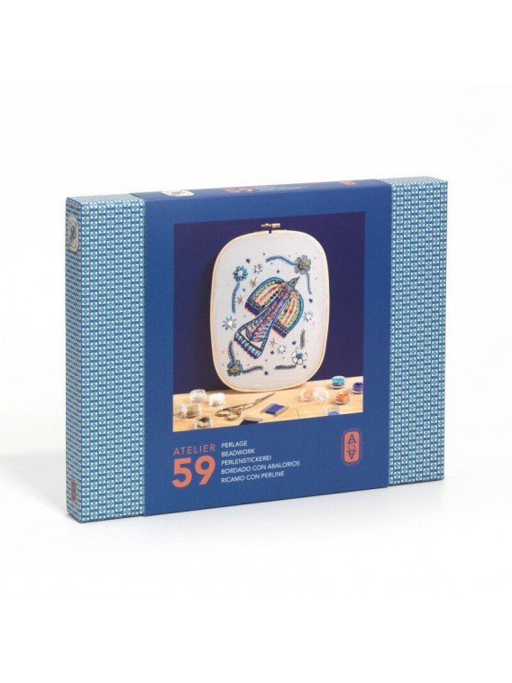 AGA - Kūrybinė dirbtuvė 59 - Siuvinėjimas karoliukais