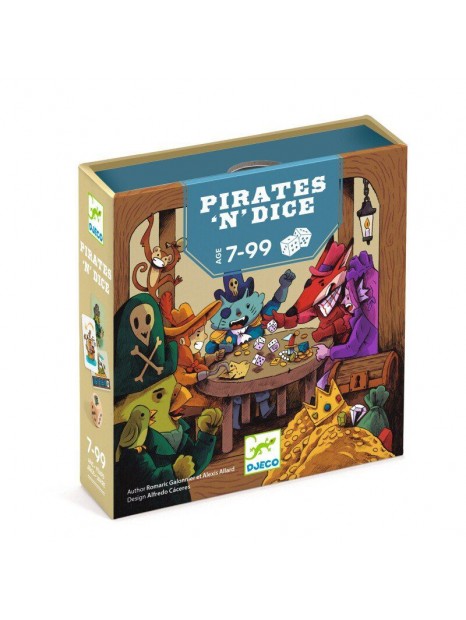 Žaidimas - Metamųjų kauliukų žaidimas - Piratų kauliukai