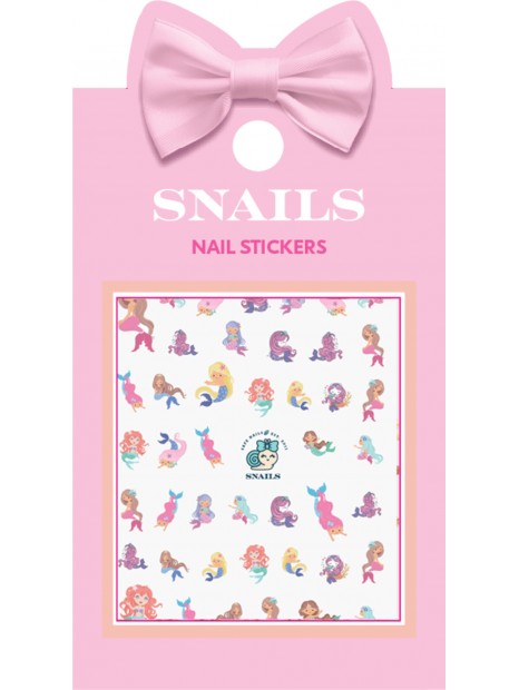 Snails nagų lipdukai, Undinėlės prisilietimas