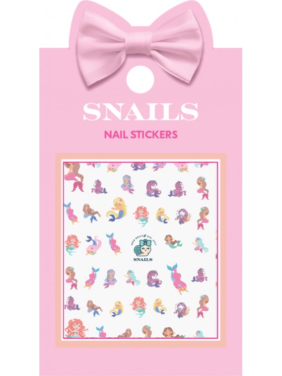 Snails nagų lipdukai, Undinėlės prisilietimas