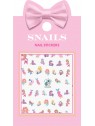 Snails nagų lipdukai, Undinėlės prisilietimas