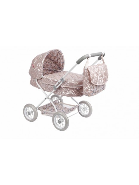 Arias lėlės kūdikio vežimėlis, blizgantis, 55 cm