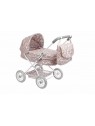 Arias lėlės kūdikio vežimėlis, blizgantis, 55 cm