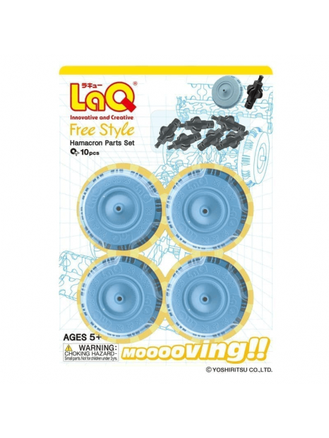 Didelių ratų rinkinys LaQ „Hamacron Parts Kit”