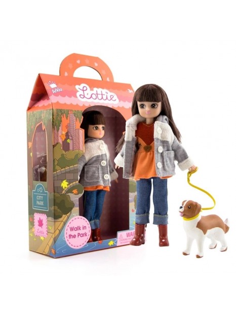 Lottie lėlė Pasivaikščiojimas parke
