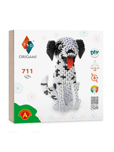 Origami 3D konstruktorius - Dalmatinas