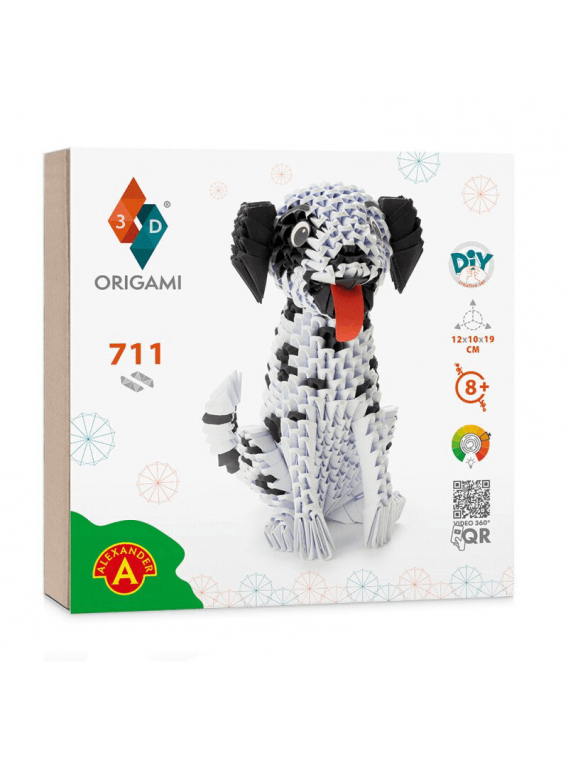 Origami 3D konstruktorius - Dalmatinas
