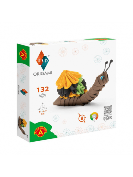 Origami 3D konstruktorius - Sraigė