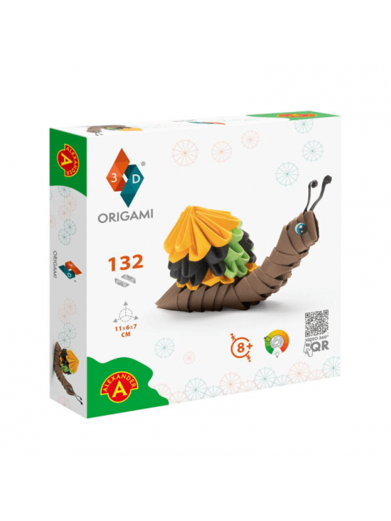 Origami 3D konstruktorius - Sraigė