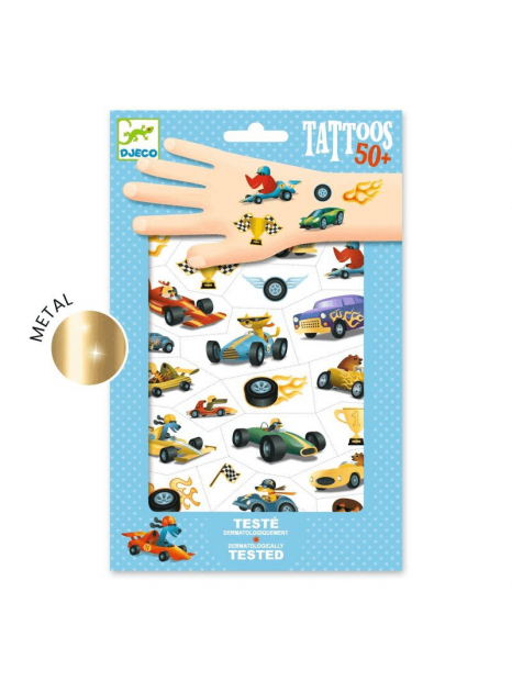 Tatuiruotės - Greiti automobiliai (50+ tatuiruočių)
