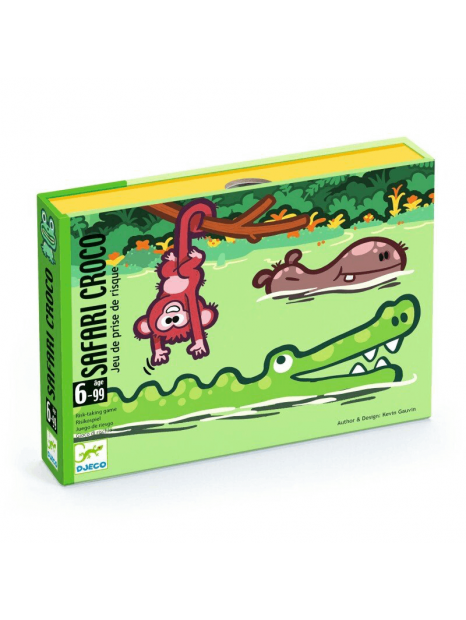 Kortų žaidimas - Safario krokodilai
