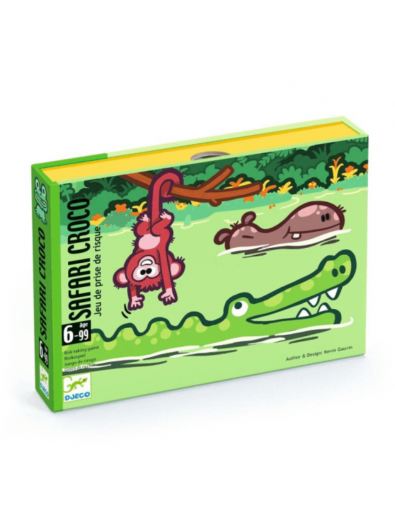 Kortų žaidimas - Safario krokodilai