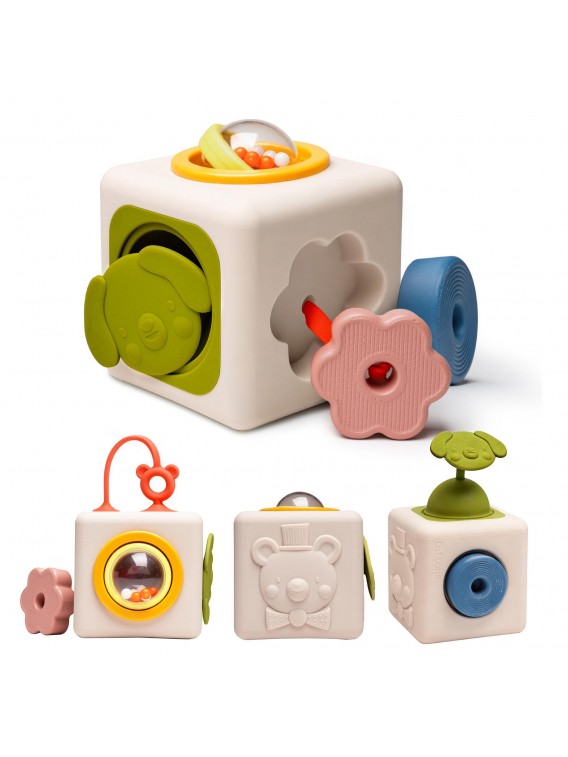Taf Toys lavinamasis žaislas Peek & Play Cube