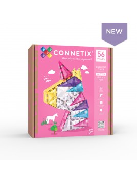 CONNETIX Blizgantis vienaragio rinkinys (56 vnt.)