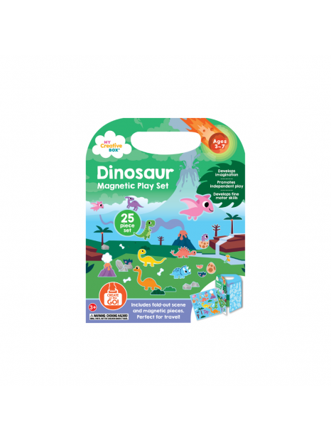 Magnetinis žaidimų rinkinys „Dinozaurai“