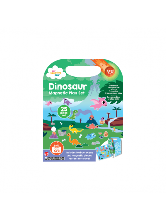 Magnetinis žaidimų rinkinys „Dinozaurai“