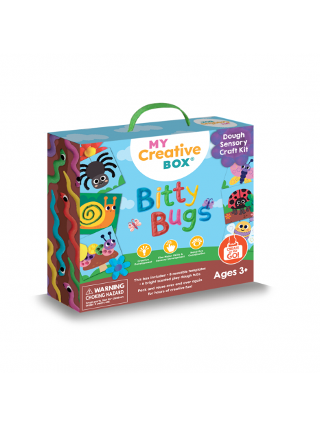 Sensorinis modelino rinkinys „Bitty Bugs“