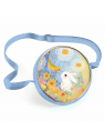 Apvali rankinė - Baltas triusis