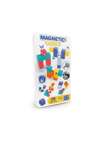LUDI magnetinis konstruktorius Kubeliai kelioninis formatas