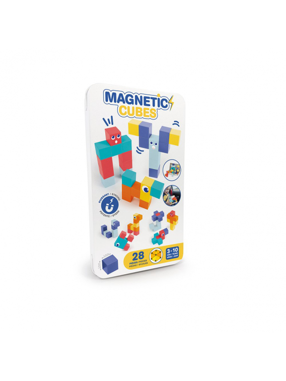 LUDI magnetinis konstruktorius Kubeliai kelioninis formatas