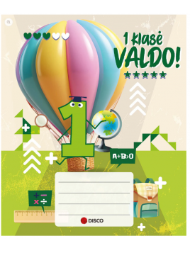 Pirmoko sąsiuvinis 12 lapų,...