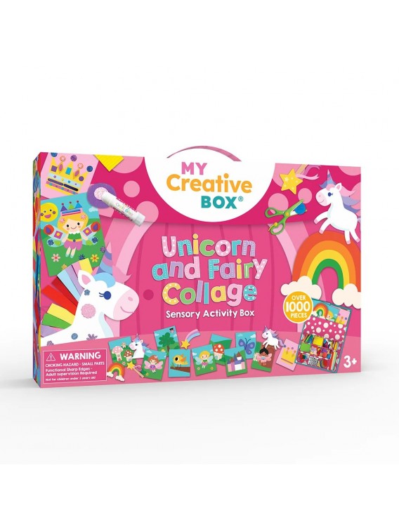 My Creative Box kūrybinis koliažų rinkinys „Vienaragiai ir fėjos“