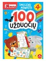 100 užduočių su kiškučiu Mikučiu keturmečiui